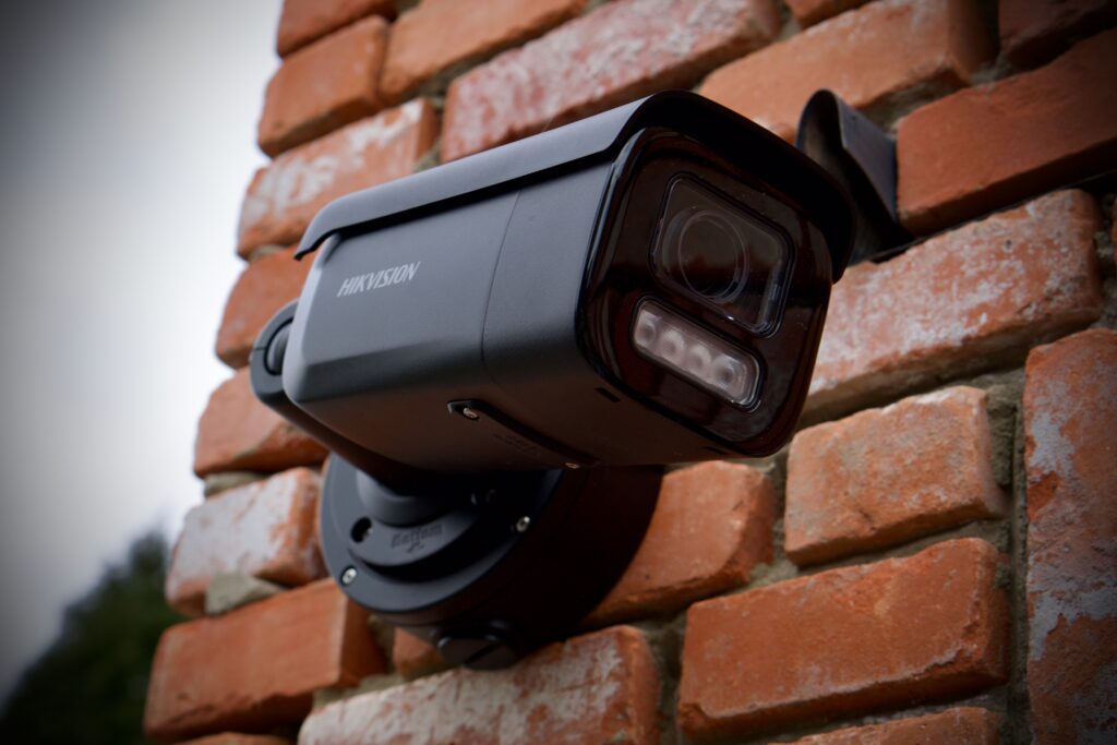 Hikvision camera frontview